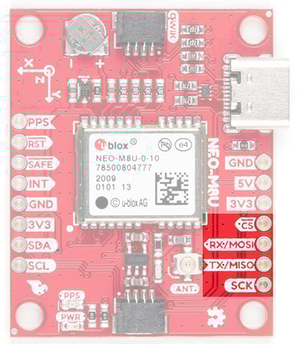 SparkFun GPS Dead Reckoning NEO-M8U Hookup Guide Image of SparkFun GPS Dead Reckoning NEO-M8U Hookup Guide