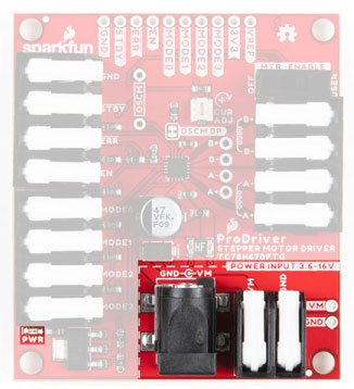 SparkFun ProDriver and Mini Stepper Motor Driver Hookup Guide Image of SparkFun ProDriver and Mini Stepper Motor Driver Hookup Guide