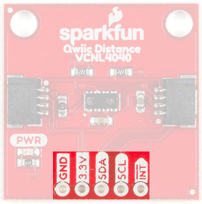 Qwiic Proximity Sensor (VCNL4040) Hookup Guide Image of Qwiic Proximity Sensor (VCNL4040) Hookup Guide