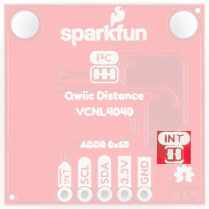 Qwiic Proximity Sensor (VCNL4040) Hookup Guide Image of Qwiic Proximity Sensor (VCNL4040) Hookup Guide