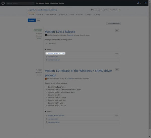 SAMD51 Thing Plus Hookup Guide Image of SAMD51 Thing Plus Hookup Guide