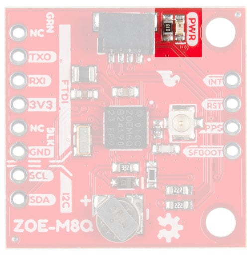 SparkFun GPS Breakout (ZOE-M8Q and SAM-M8Q) Hookup Guide Image of SparkFun GPS Breakout (ZOE-M8Q and SAM-M8Q) Hookup Guide