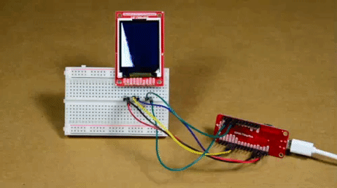 TFT LCD Breakout 1.8in 128x160 Hookup Guide Image of TFT LCD Breakout 1.8in 128x160 Hookup Guide