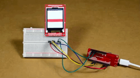 TFT LCD Breakout 1.8in 128x160 Hookup Guide Image of TFT LCD Breakout 1.8in 128x160 Hookup Guide