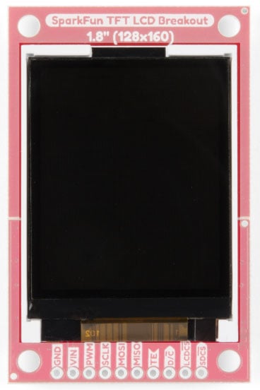 TFT LCD Breakout 1.8in 128x160 Hookup Guide Image of TFT LCD Breakout 1.8in 128x160 Hookup Guide
