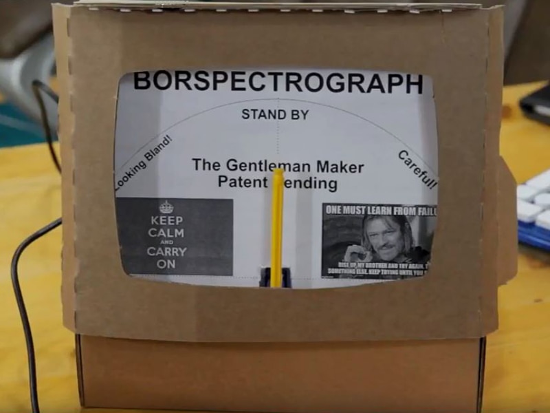 Image of the Gentleman Maker’s Raspberry Pi Colorboringizer
