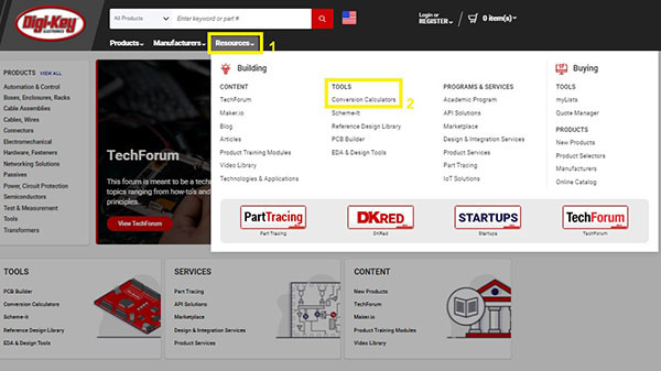 Two Digi-Key Calculators that Makers Need to Know About Two DigiKey Calculators that Makers Need to Know About