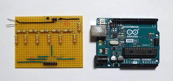 How To Build a Simple R-2R DAC Shield for the Arduino UNO How To Build a Simple R-2R DAC Shield for the Arduino UNO