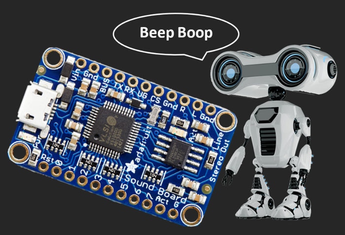 Adafruit Audio FX Mini soundboard Image of Adafruit Audio FX Mini soundboard
