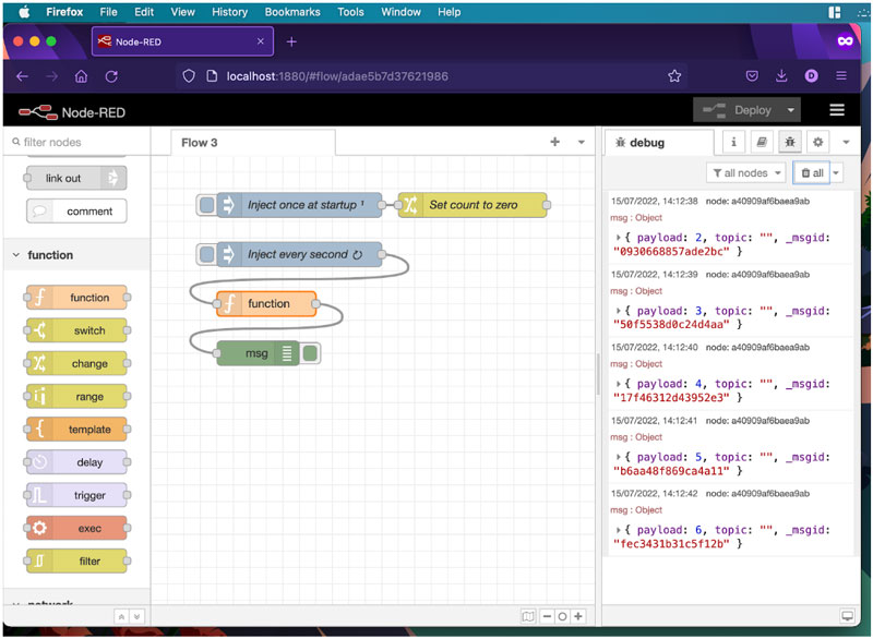 Use Variables in Node-RED Image of Use Variables in Node-RED