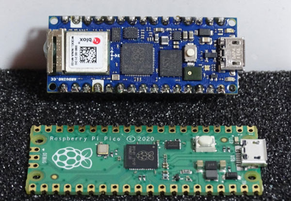 Raspberry Pi Pico vs Arduino RP2040 Connect Raspberry Pi Pico vs Arduino RP2040 Connect