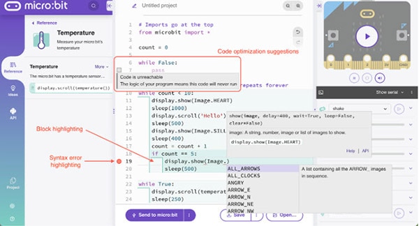 Welcome to the New Micro:Bit Python Editor Welcome to the New Micro:Bit Python Editor