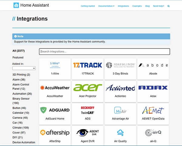 A Summary of DIY Smart Home Software A Summary of DIY Smart Home Software