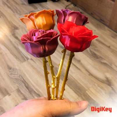 DIY 3D Printed Flowers & Vase for Valentine’s DIY 3D Printed Flowers & Vase for Valentine’s