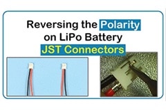 Image of Reversing the Polarity on LiPo Battery JST Connectors