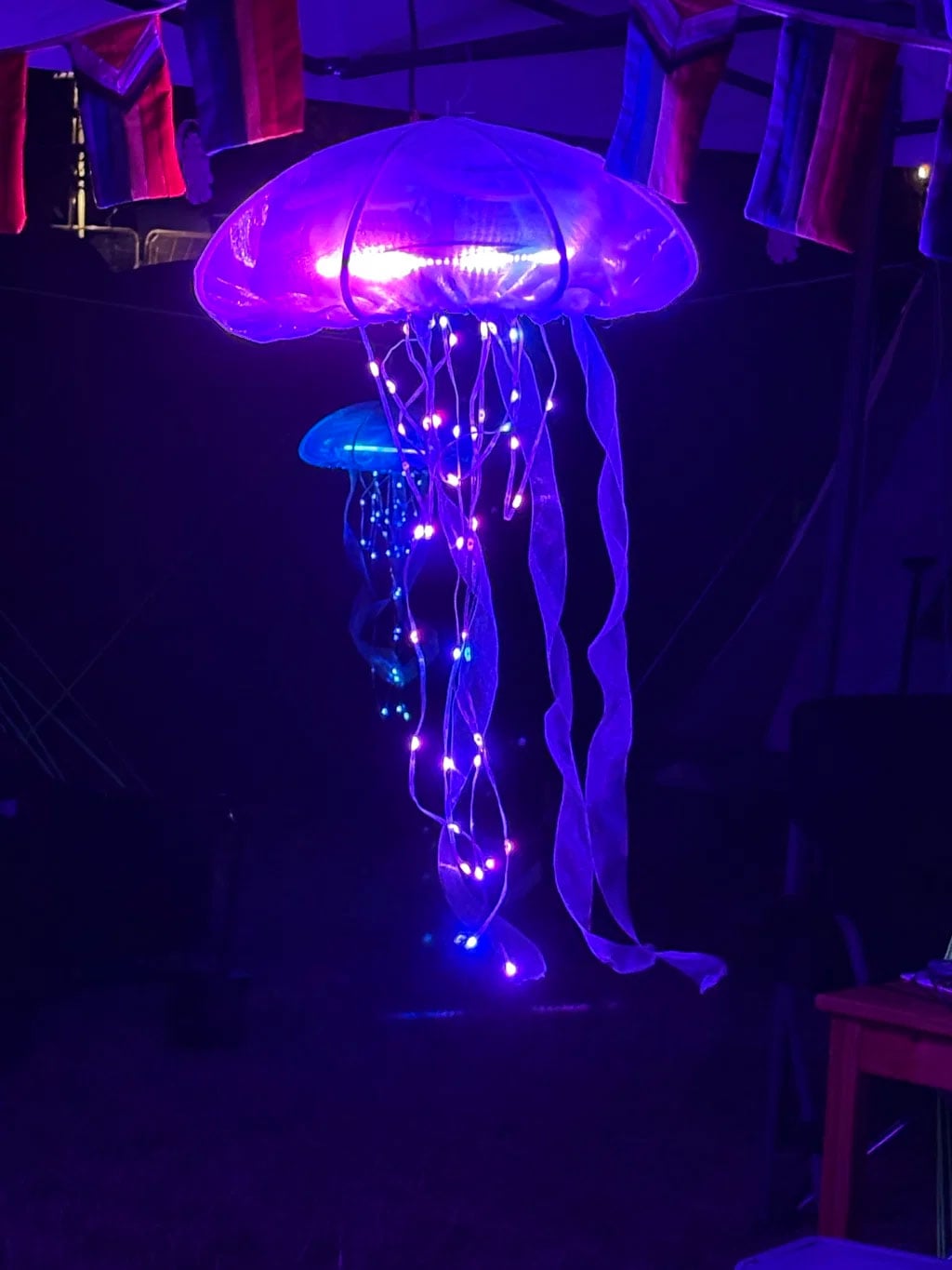 Building A Swarm of Sound Reactive Jellyfish Image of Building A Swarm of Sound Reactive Jellyfish