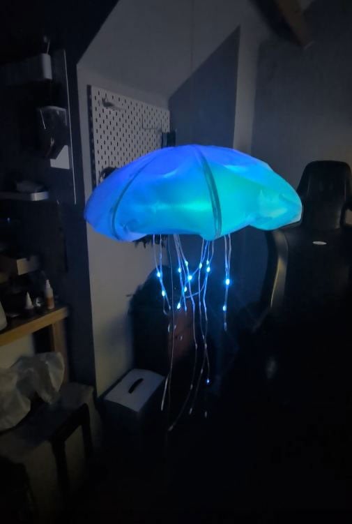 Building A Swarm of Sound Reactive Jellyfish Image of Building A Swarm of Sound Reactive Jellyfish