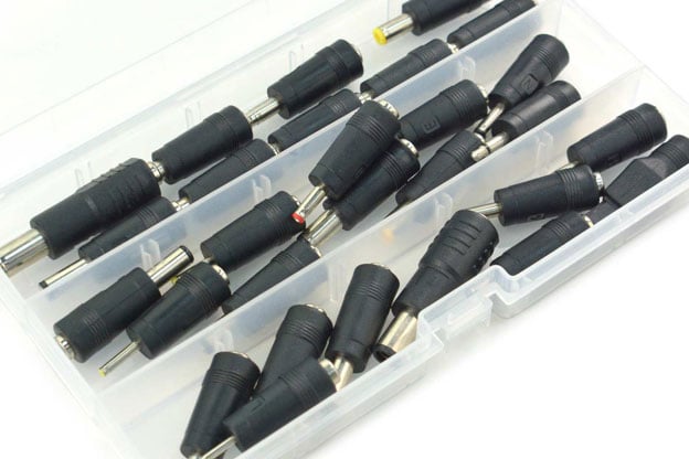 Using a Universal DC Adapter Kit to Identify Unknown Power Plugs Image of Using a Universal DC Adapter Kit to Identify Unknown Power Plugs