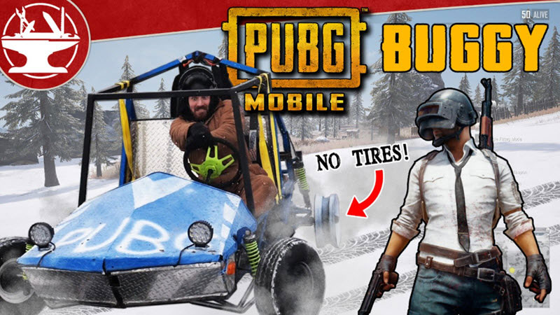The Hacksmith: Electric PUBG Buggy