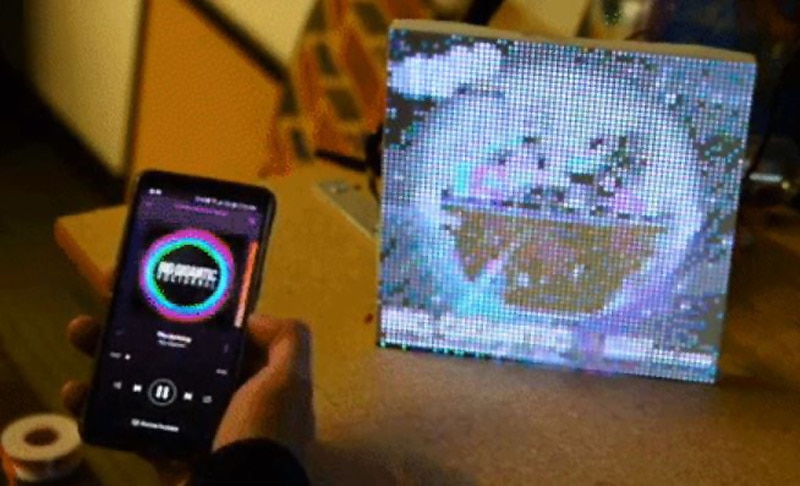 Live Spotify Album Art Display