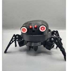 Asi, a 3D Printed Wearable Robot Friend