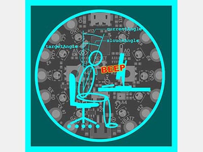Circuit Playground Slouch Detector