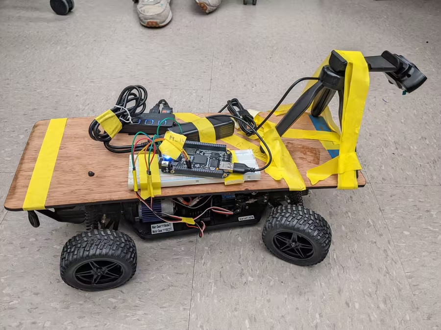 Computer Vision Controlled RC Car with a Beaglebone Black