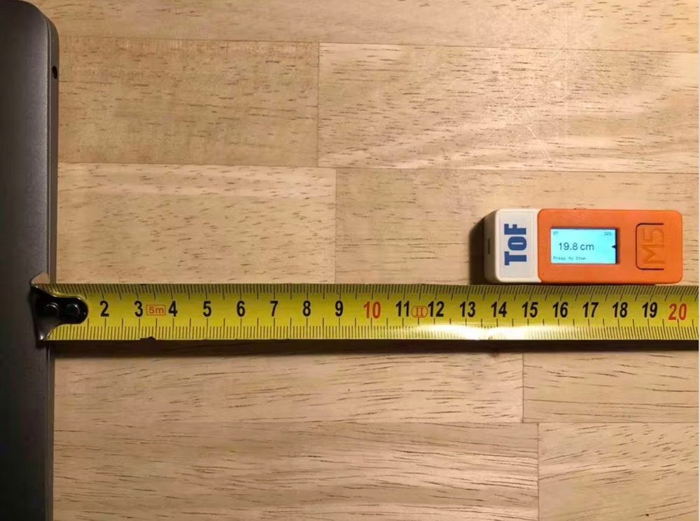 M5StickC/C PLUS Laser Rangefinder
