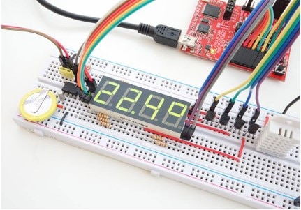 Use a LaunchPad to Build a Clock with a Temperature and Humidity Meter