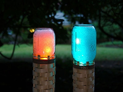 Techno-Tiki RGB LED Torch