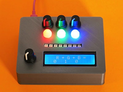 RGB & HSV NeoPixel Dialer