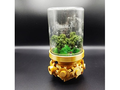 Steampunk Display Case