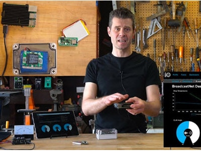 Bluetooth LE Sensor Nodes to Raspberry Pi WiFi Bridge