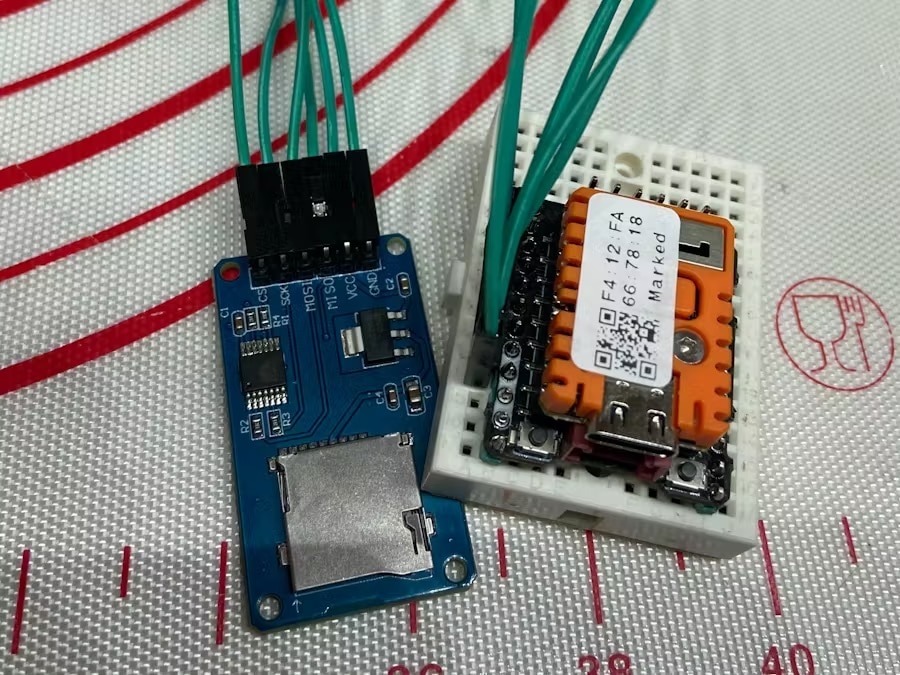 Micro-SD cards with the M5StampS3