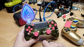 Sequencer in a PS4 Controller - YouTube Makers Secret Santa 2024