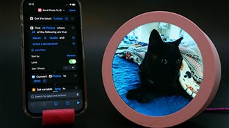 Qualia S3 iOS Photo Display with itsaSNAP