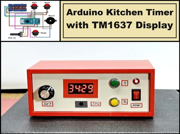 Simple & Versatile Arduino Kitchen Timer with TM1637 Display