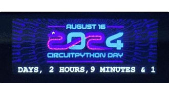 CircuitPython Day 2024 Countdown Clock