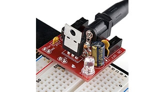 Breadboard Power Supply Kit 5V/3.3V Quickstart Guide