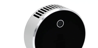 Close up view of a LiDAR machine vision module