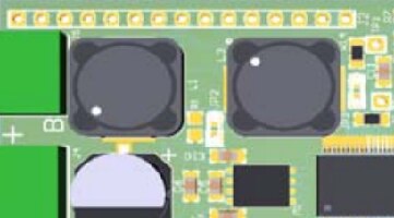 Close up of EV-VNHD7012AY board