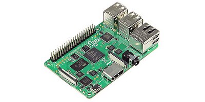 Detail view of a FPGA based Trenz TE0726-03M ZynqBerry dev board