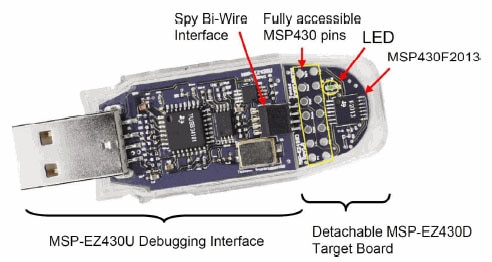 Image of EZ430-F2013 development kit