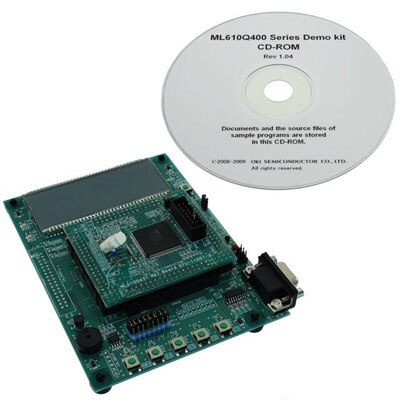 Image of The ROHM ML610QX demo board