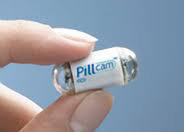 Image of The ingestible Pillcam developed by Given Imaging