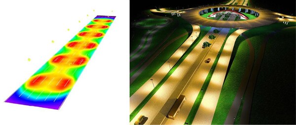 DIALux simulation, DIALux visualization