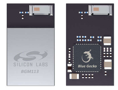 Image of Blue Gecko BGM113 module from Silicon Labs
