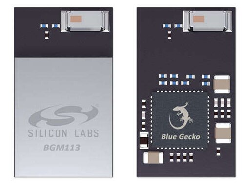 Silicon Labs 的 Blue Gecko BGM113 模块图片