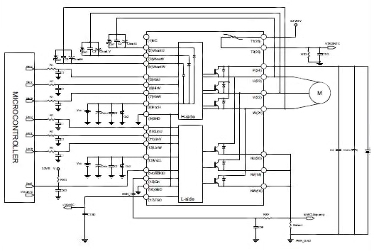 STMicroelectronics 的 SLLIMM 方塊圖
