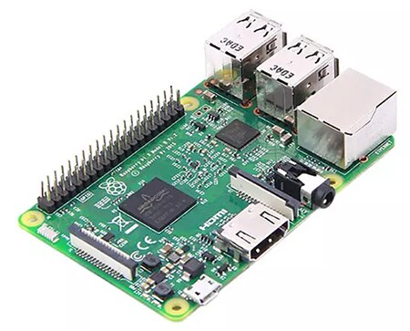 Image of Raspberry Pi 3 board from Seeed Technology